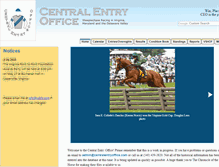 Tablet Screenshot of centralentryoffice.com